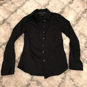 ✨ BR tailored black butondown